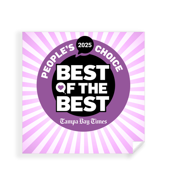 Best Of Tampa Bay Times - Window Cling