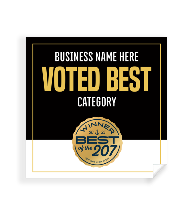 Best of the 207  - Window Cling