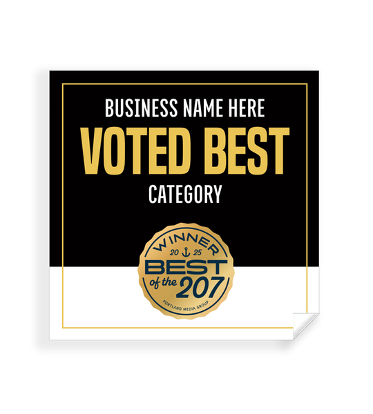 Best of the 207  - Window Cling