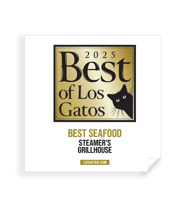 "Best of Los Gatos" Award Window Cling