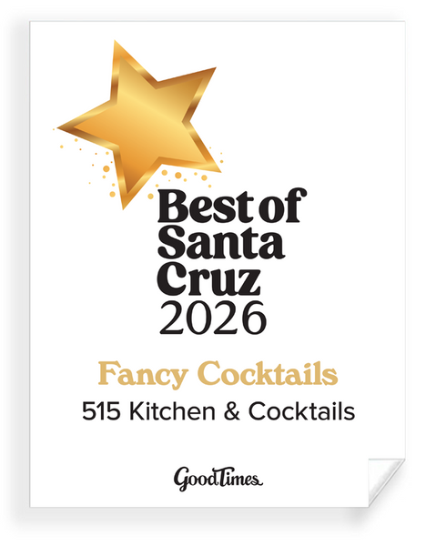 "Good Times: Best of Santa Cruz" Award - Window Clings