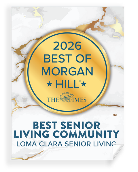 "Best of Morgan Hill" Award Plaque - Window Clings