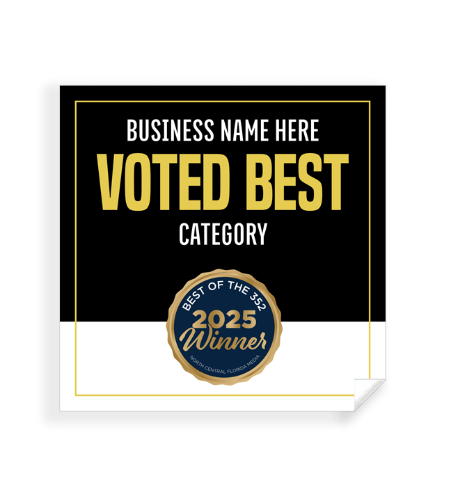 Best of the 352  - Window Cling