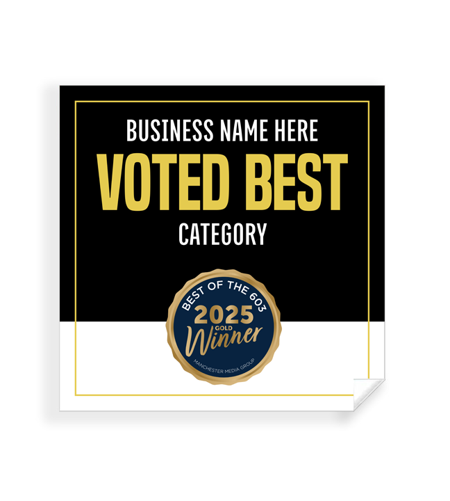 Best of the 603  - Window Cling