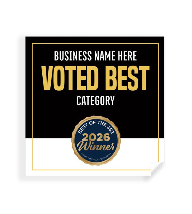 Best of the 352  - Window Cling