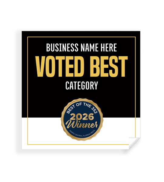 Best of the 352  - Window Cling