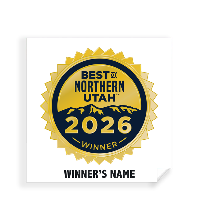 Best of Northern Utah - Simple Window Clings