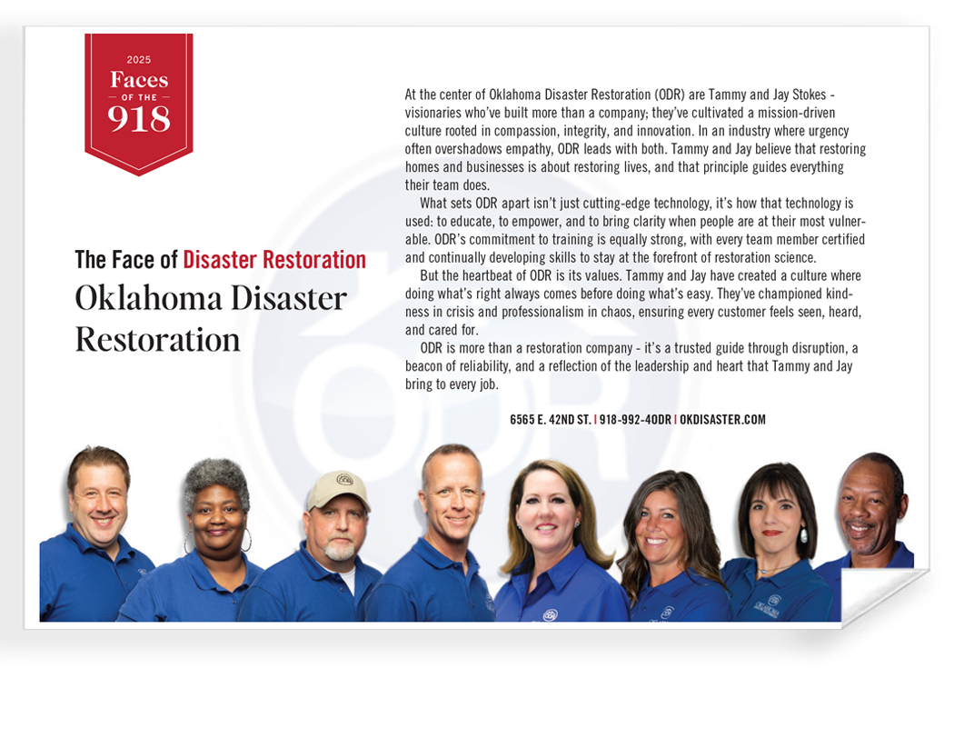 TulsaPeople - Faces of the 918 - Archival Reprint