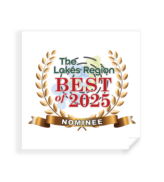 Best of Lakes Region Window Decal