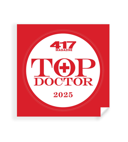 417 Magazine Top Doctor Award - Decal