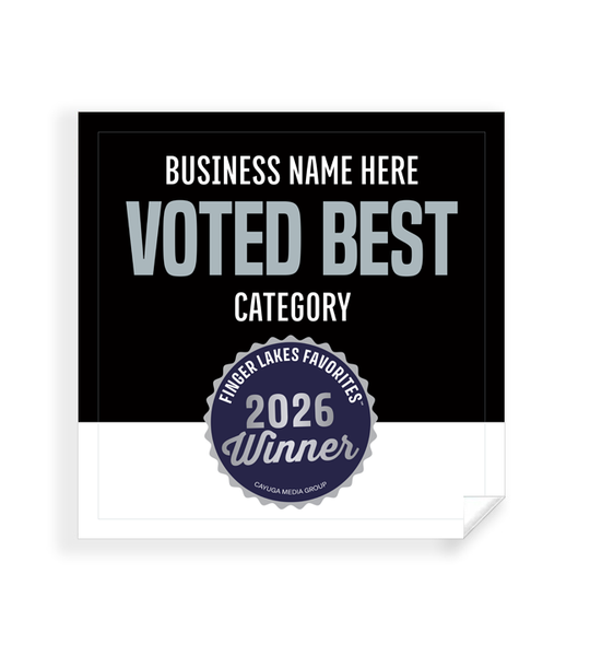 Finger Lakes Favorites  - Window Cling