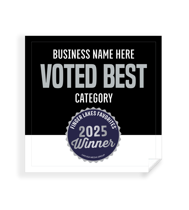 Finger Lakes Favorites  - Window Cling