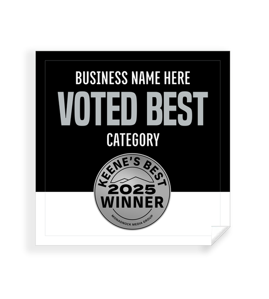 Keene's Best  - Window Cling