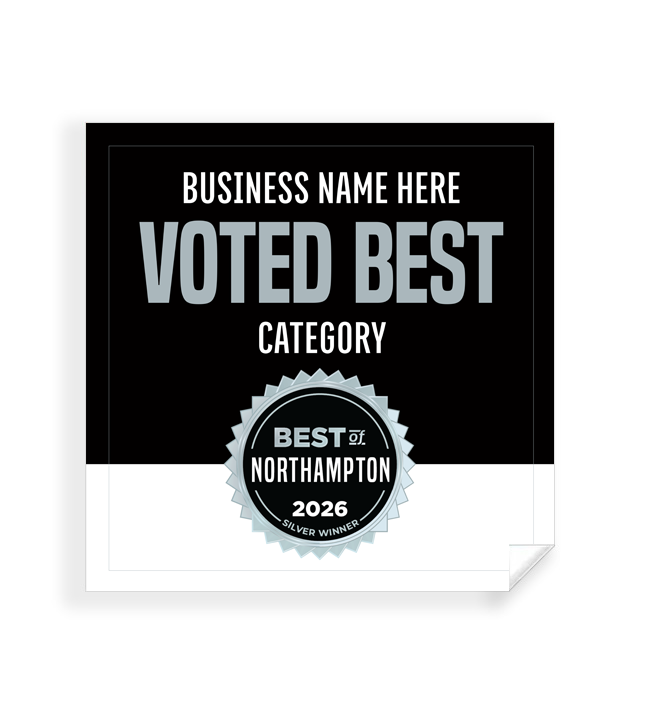 Best of Northampton  - Window Cling