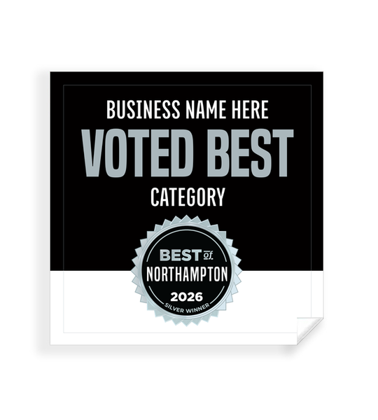 Best of Northampton  - Window Cling