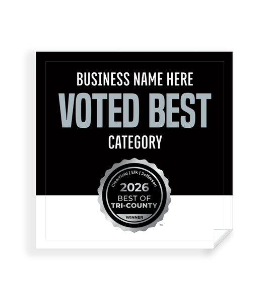 Best of Tri-County  - Window Cling