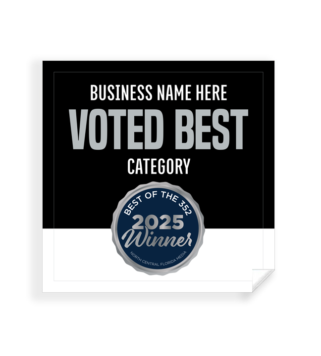 Best of the 352  - Window Cling