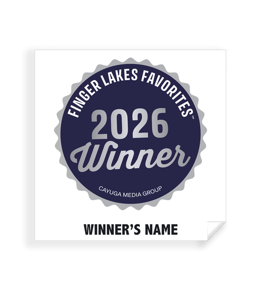 Finger Lakes Favorites - Simple Window Clings