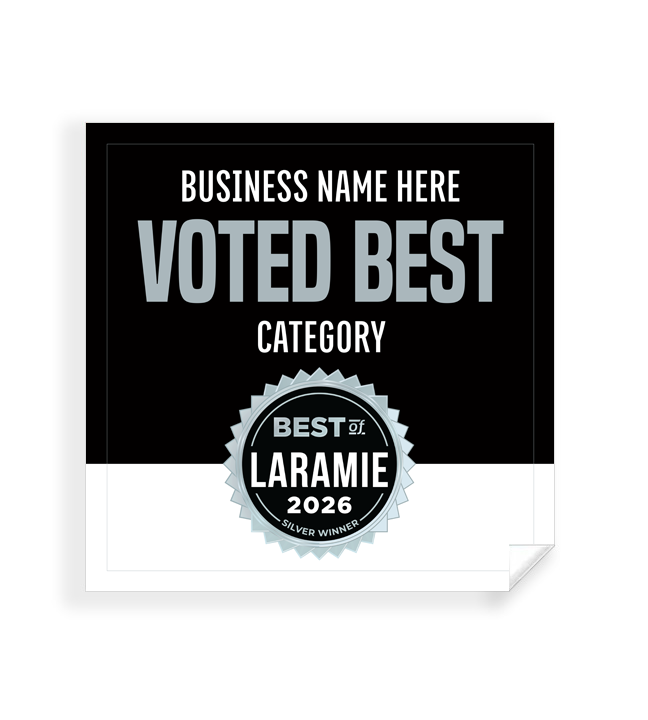 Best of Laramie  - Window Cling
