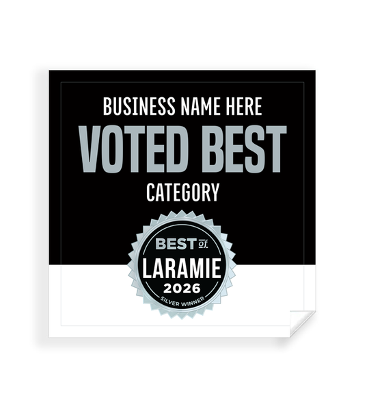 Best of Laramie  - Window Cling