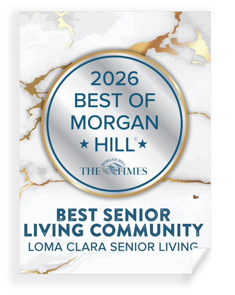 "Best of Morgan Hill" Award Plaque - Window Clings