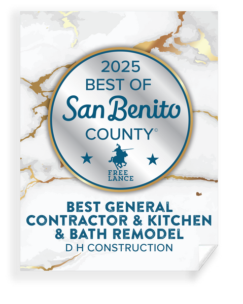 Hollister Free Lance Newspaper: "Best of San Benito County" Award Plaque - Window Clings