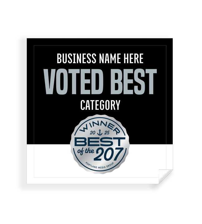Best of the 207  - Window Cling