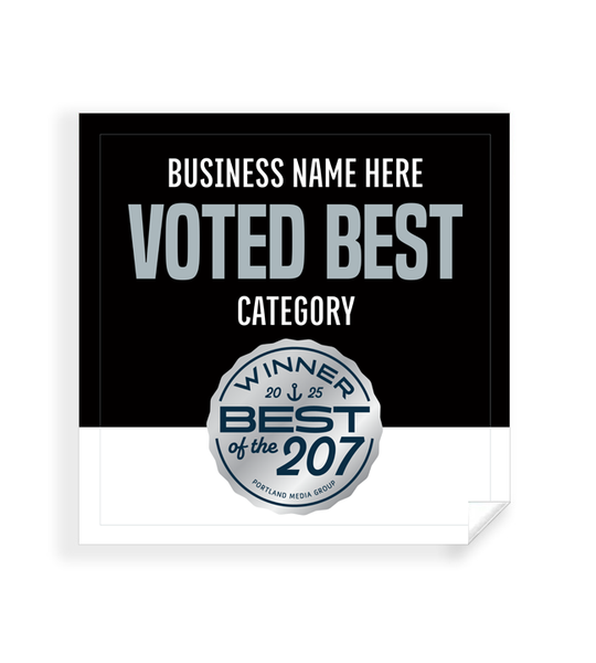 Best of the 207  - Window Cling