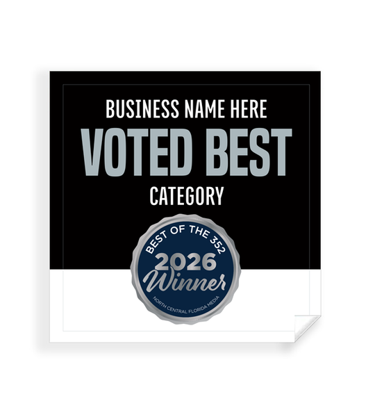 Best of the 352  - Window Cling