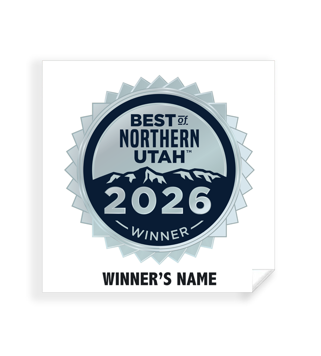 Best of Northern Utah - Simple Window Clings