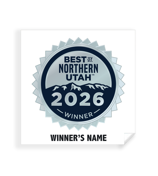 Best of Northern Utah - Simple Window Clings