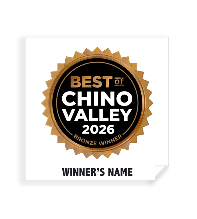 Best of Chino Valley - Simple Window Clings