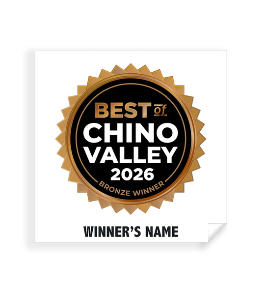 Best of Chino Valley - Simple Window Clings