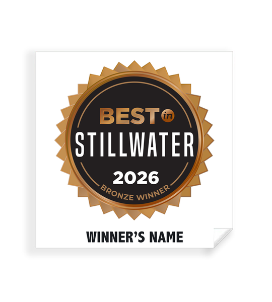 Best in Stillwater - Simple Window Clings