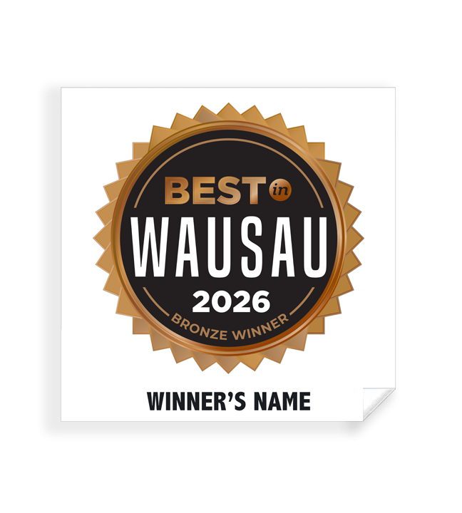 Best in Wausau - Simple Window Clings