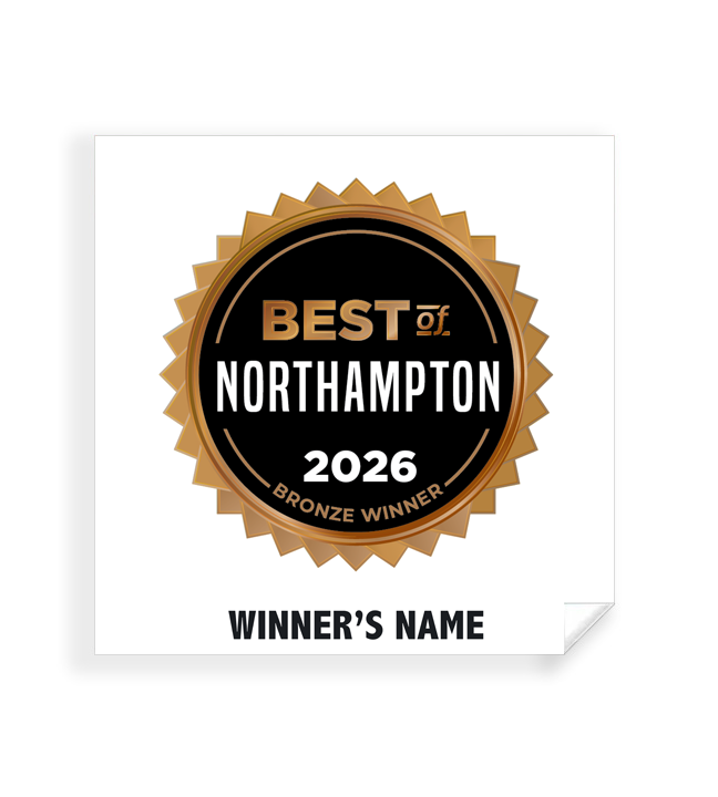 Best of Northampton - Simple Window Clings