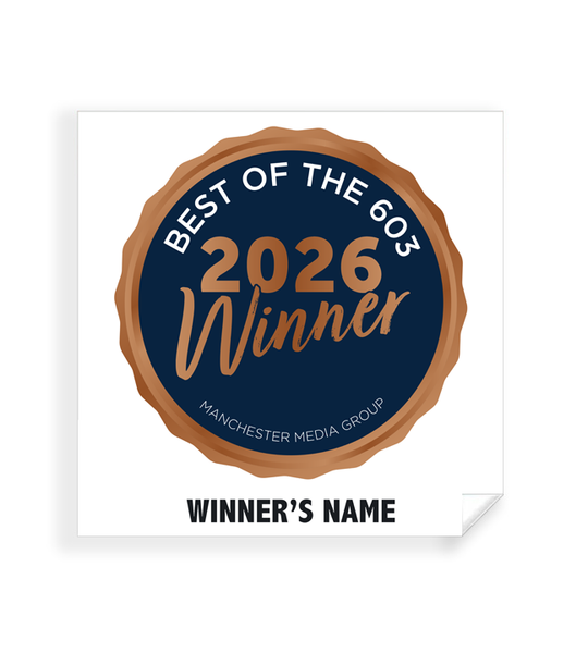Best of the 603 - Simple Window Clings