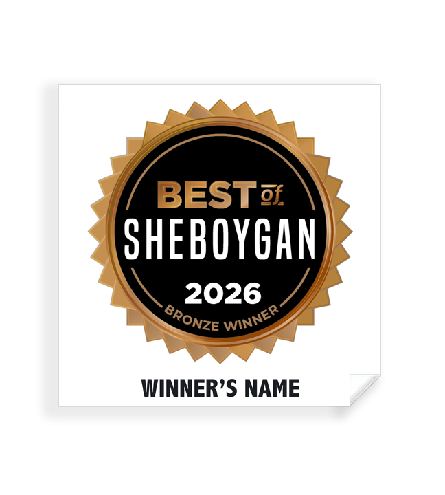Best of Sheboygan - Simple Window Clings
