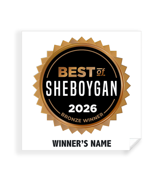 Best of Sheboygan - Simple Window Clings