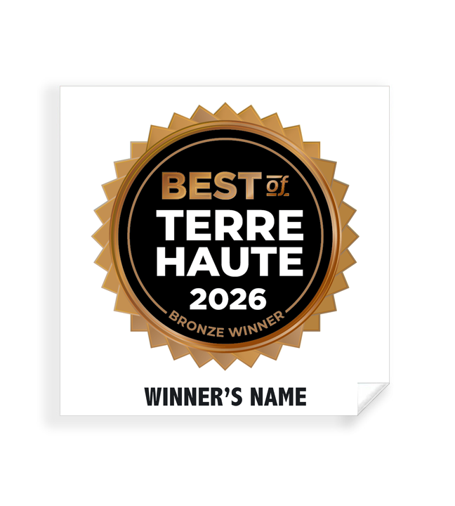 Best of Terre Haute - Simple Window Clings