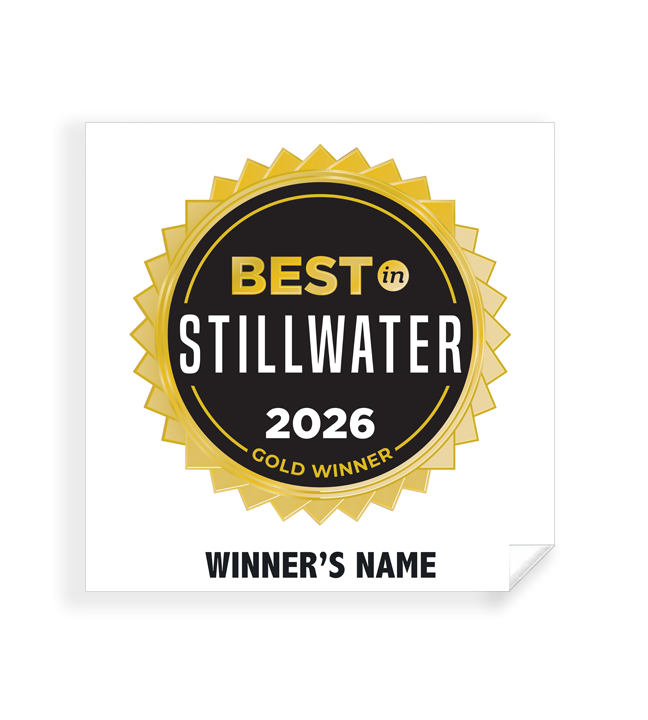 Best in Stillwater - Simple Window Clings