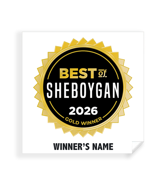 Best of Sheboygan - Simple Window Clings