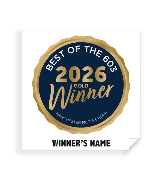 Best of the 603 - Simple Window Clings