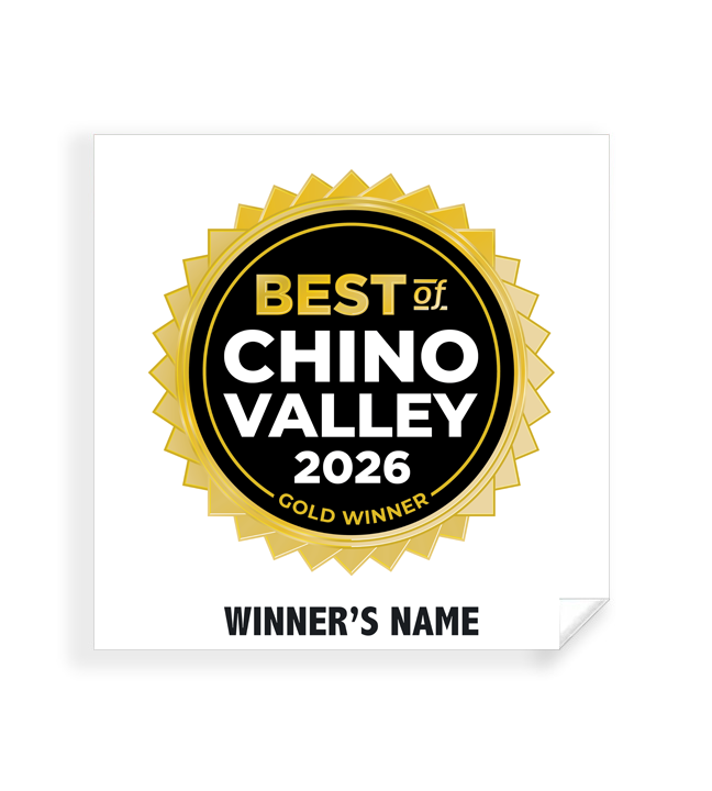 Best of Chino Valley - Simple Window Clings