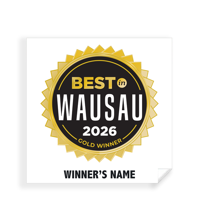Best in Wausau - Simple Window Clings