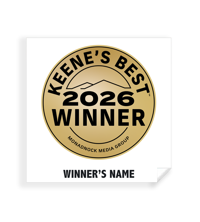 Keene's Best - Simple Window Clings