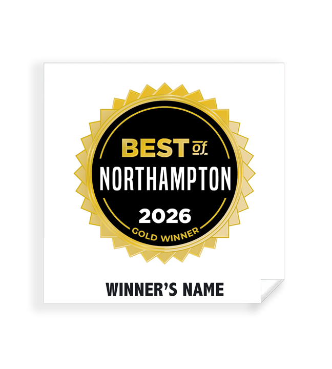 Best of Northampton - Simple Window Clings