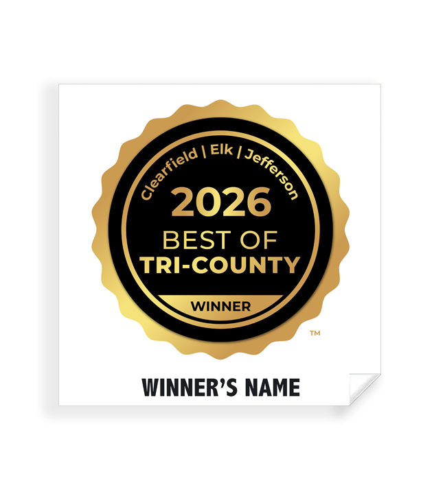 Best of Tri-County - Simple Window Clings