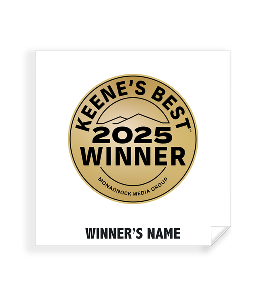 Keene's Best - Simple Window Clings