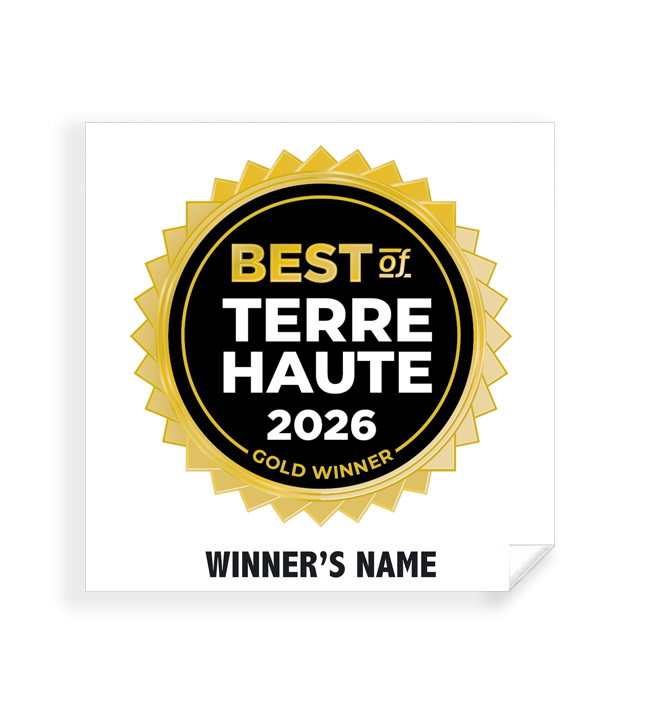 Best of Terre Haute - Simple Window Clings